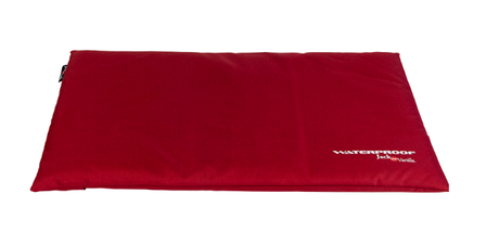 Waterproof benchkussen 58cm rood