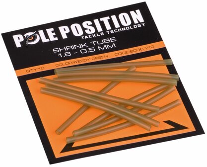 Spro pole position shrink tube 0,5 mm green weed