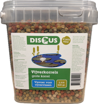 Discus vijvervisvoer - Vijverkorrels 6mm