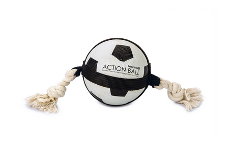 Beeztees voetbal met floss