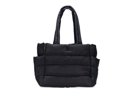Designed by Lotte Tico hondendraagtas antraciet 42x20x35 cm &ndash; luxe hondentas