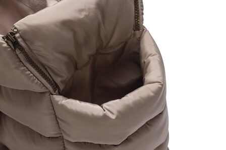 Designed by Lotte Tico hondendraagtas beige 42x20x35 cm &ndash; luxe hondentas