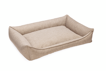 Beeztees Zia hondenmand 120x80 cm &ndash; orthopedische memory foam hondenmand beige