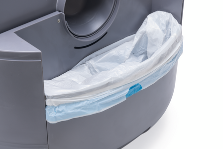 Beeztees Moeza Automatische Kattenbak grijs kattenbakzak