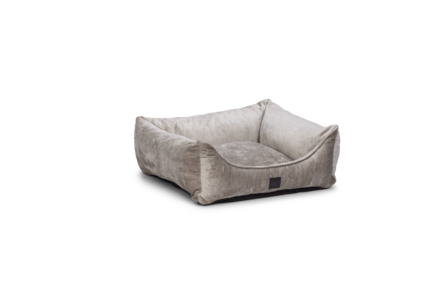 Designed by Lotte Soft Essence orthopedische hondenmand licht grijs 60 cm