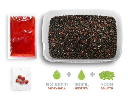 Delphin Ready &amp; Go inhoud Pellet Box method  pellets