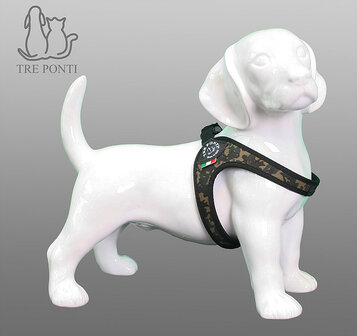Tre Ponti Fibbia Camouflage Hondentuig maat 1,5