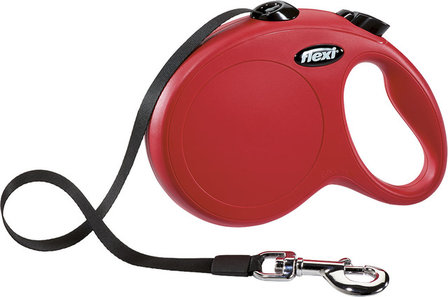 Flexi Classic Tape Rood L 8 meter