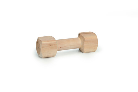 apporteerblok hout halter 135-150 gram
