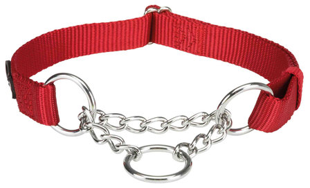 Premium halve correctie halsband rood