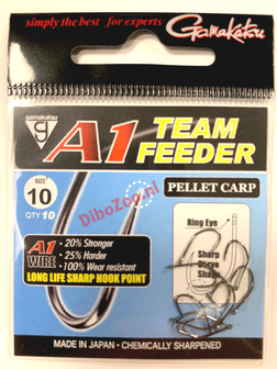 Gamakatsu haak A1 Team Feeder pellet carp