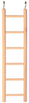Houten ladder vogelkooi 6-tray 28cm