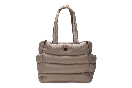 Designed by Lotte Tico hondendraagtas beige 42x20x35 cm &ndash; luxe hondentas