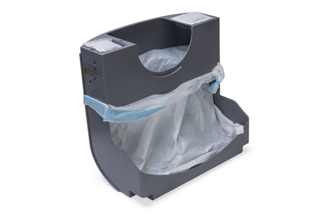 Beeztees Moeza Automatische Kattenbak grijs kattenbakzak