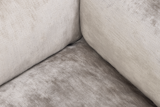 Designed by Lotte Soft Essence orthopedische hondenmand licht grijs hoek