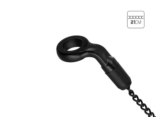 Delphin beetmelders met ketting voor karpervissen