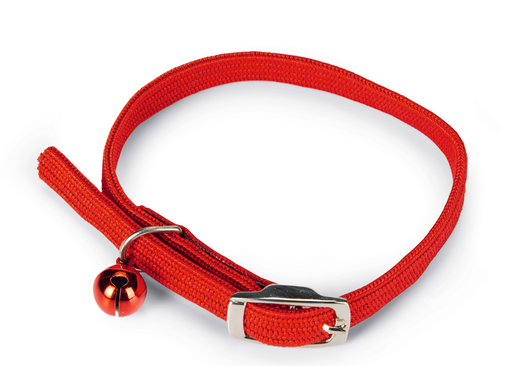 Beeztees Elastische Nylon Kattenhalsband 30cm