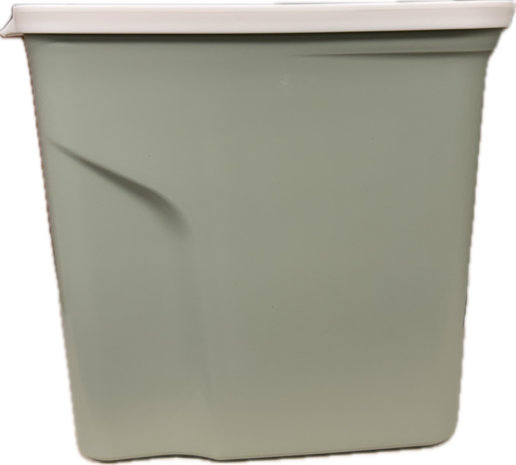 Curver voedselcontainer Misty Green bewaarton voor hondenvoer en kattenvoer met handvat 2 liter sfeer foto