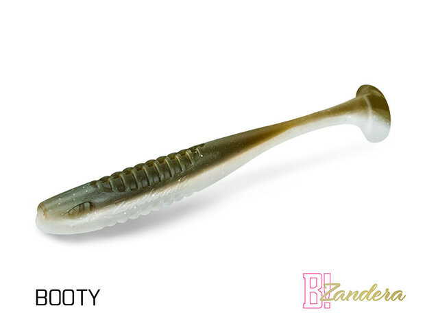 Delphin ZANDERA UVS 15cm softbait shads in diverse UV kleuren en mix pack, booty