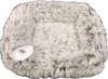 Boon divan fluffy 50x40 cm arctic ivory | Honden- en kattenmand