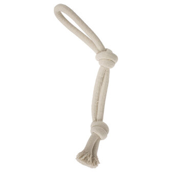 Flos katoen wit dubbel 40cm