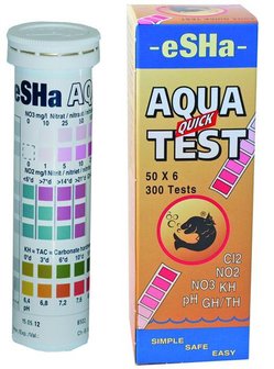Esha aqua test strips aquariumwater vijverwater