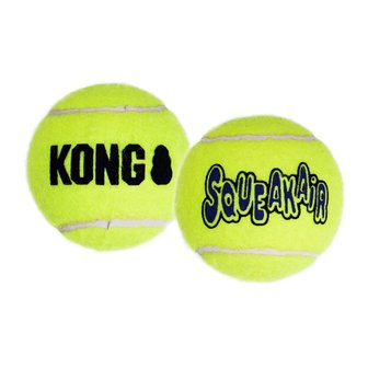 Kong Air Squeaker Ball 8cm 2 stuks