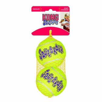 Kong Air Squeaker Ball 8cm 2 stuks