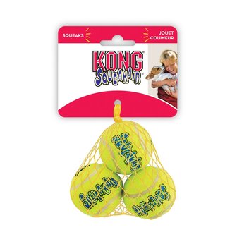 Kong Air Squeaker Ball 3cm 3 stuks