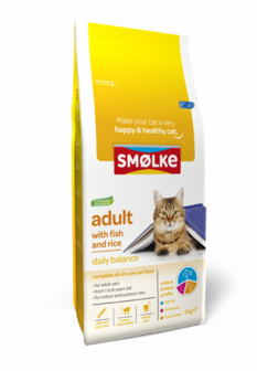 Smolke Adult Vis & Rijst 2kg