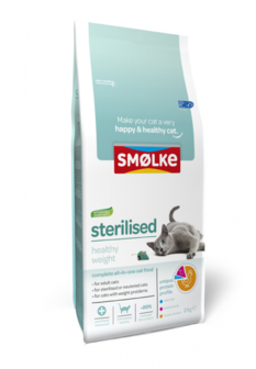 Smolke kattenvoer sterilised