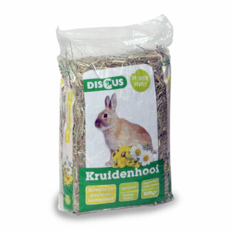 Discus Kruidenhooi kamille en paardenbloem 500 gram