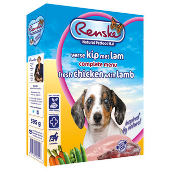 Renske Vers puppy Junior kip lam 395 gram