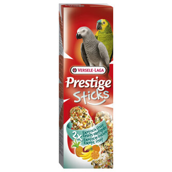 Versele Laga Papegaai Prestige Sticks Exotisch Fruit 2 in 1