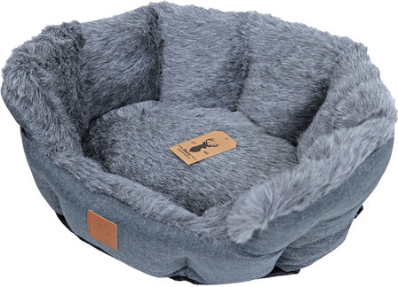 boony est1941 badger grey honden- en kattenmand 60cm