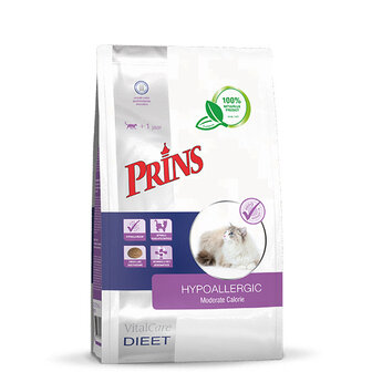 Prins vitalcare dieet hypoallergic moderate calorie 1,5 kilo