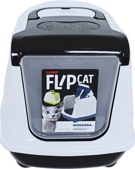 Flip Cat Kattenbak Large Zwart det.5