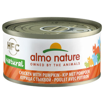 Almo Nature HFC Natural Kip met Pompoen 70gram