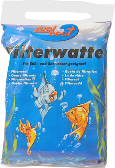 Zoobest Filterwatten Wit 100 gram