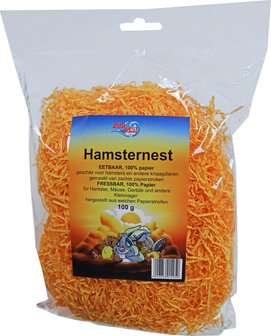 Zoobest Hamsternest 100 gram oranje