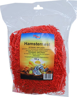 Zoobest Hamsternest 100 gram rood