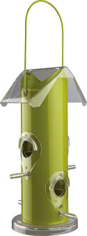 Metalen buitenvoersilo groen 25 cm