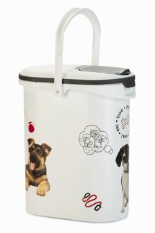 Curver Voercontainer hond 10 liter - ca. 4 kg det.2