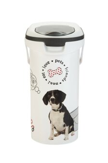 Curver Voercontainer hond 10 liter - ca. 4 kg det.4