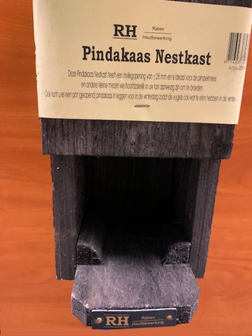 Raben pindakaas nestkast det.3