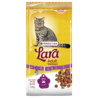 Lara Sterilized Kattenvoer 2 kg