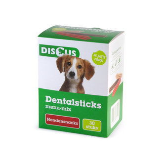 Discus Dentalsticks Menu-Mix 30 stuks