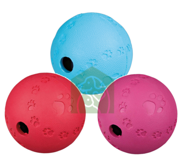 Trixie rubber snackbal 7 cm koekjesbal