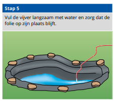 Vijverfolie PVC aanleg det 5