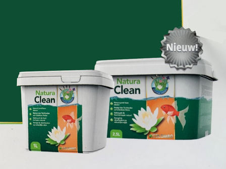 Natura Clean reinigt vijverbodem